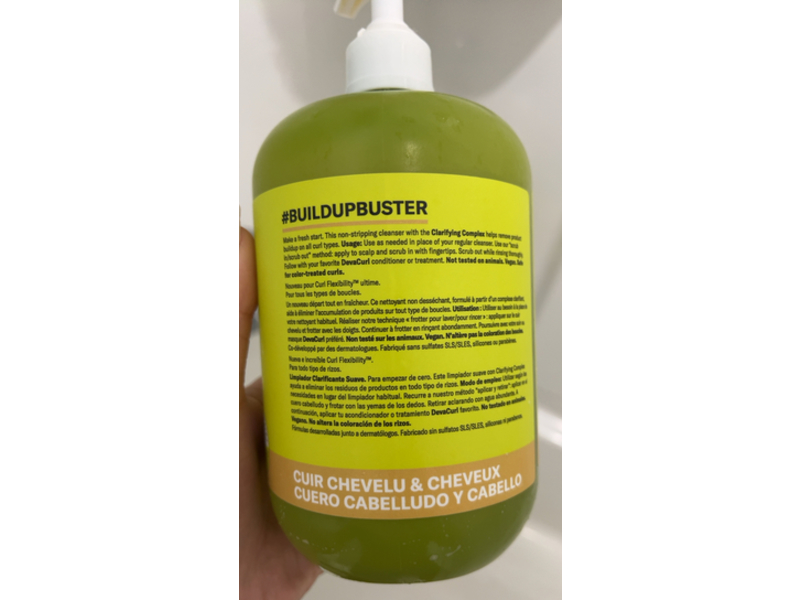 Devacurl Buildup Buster Gentle Clarifying Cleanser, 32 fl oz/946 mL