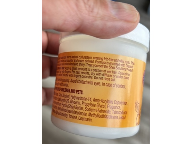 Delta Brands Shea Solutions Curl Stretch Cream, 6 oz/170 g, Pack Of 2