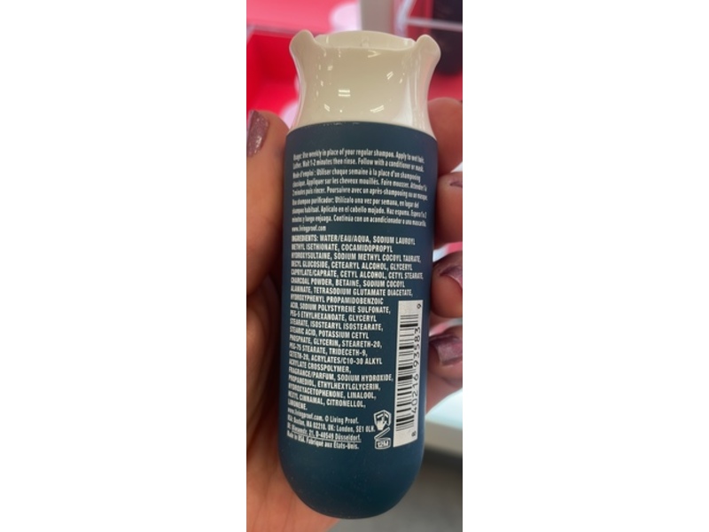 Living Proof Clarifying Detox Shampoo, 2 fl oz/60 mL