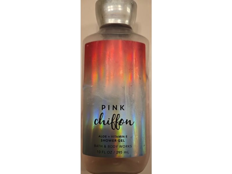 Bath & Body Works Shower Gel, Pink Chiffon, 10 fl oz/ 295 mL
