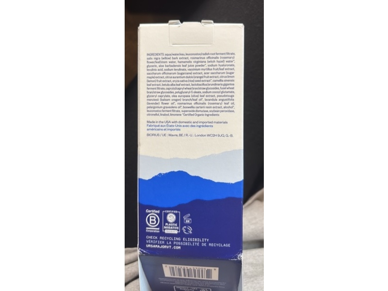 Ursa Major Essential Face Tonic, 4 fl oz/120 mL