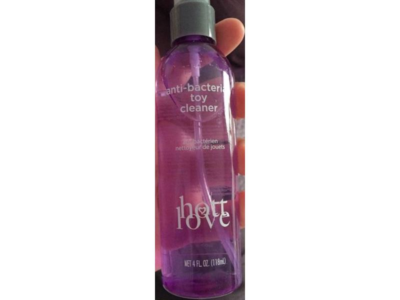 Hott Love Anti-bacterial Toy Cleaner, 4 fl oz/118 mL