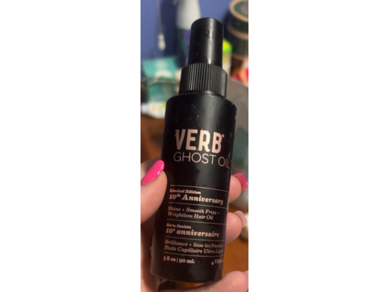 Verb Ghost Shine + Smooth Frizz + Weightless Hair Oil, 3 fl oz/90 mL