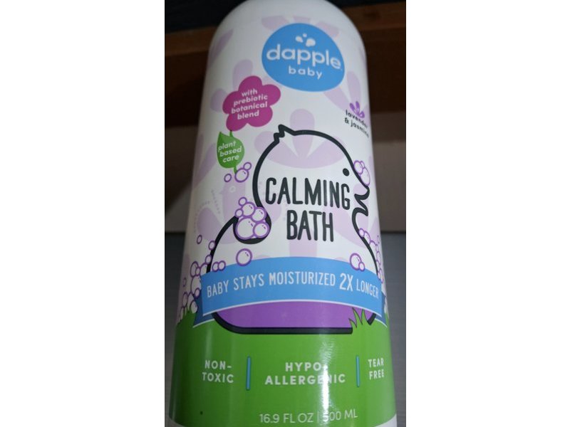 Dapple Baby Calming Bath, Lavender & Jasmine, 16.9 fl oz/500 mL