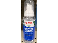 Cvs Aligner & Retainer Cleaner, Fresh Mint Flavor, 3.38 fl oz/100 mL - thumbnail 1
