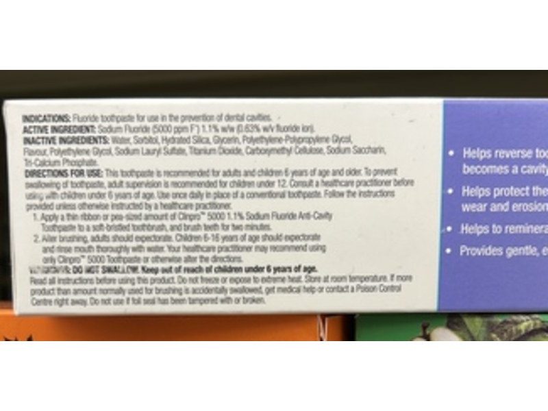 3M Espe Clinpro 5000 Anti-Cavity Toothpaste, Spearmint, Tri-Calcium Phosphate, 4 oz/113 g