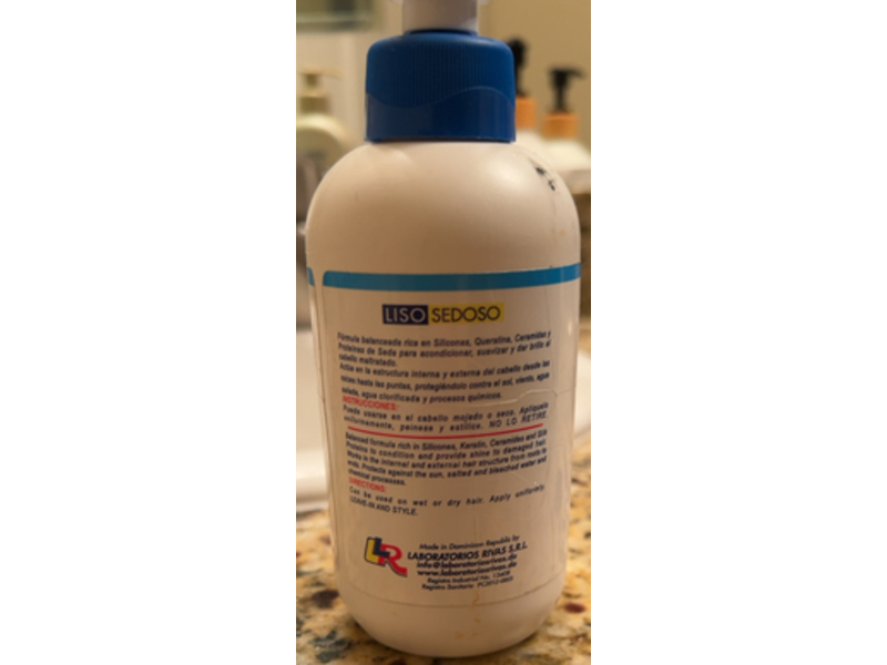 Silicon Mix Liso Sedoso Intensive Leave-In Conditioner, 8 fl oz/236 mL