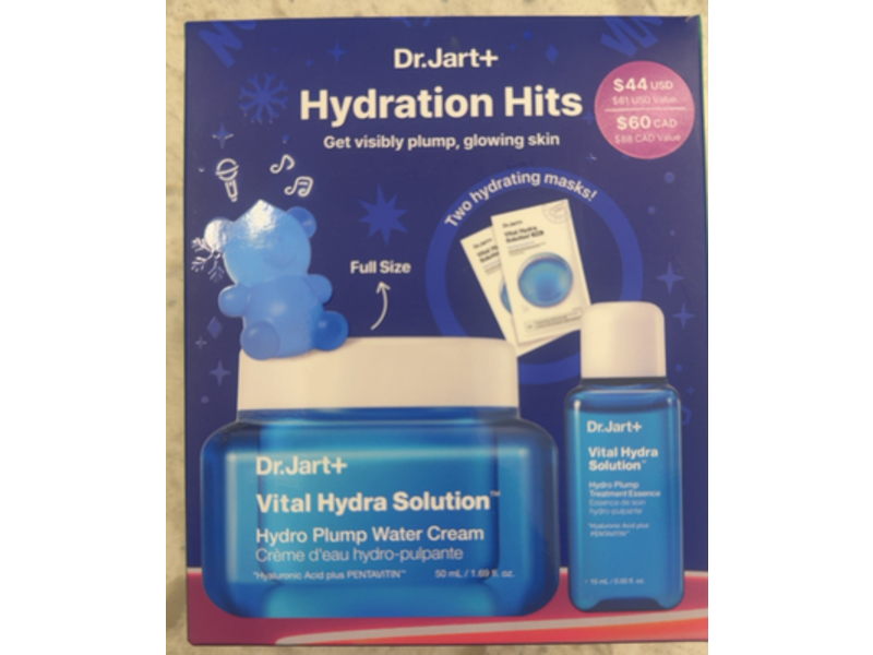 Dr.Jart+ Vital Hydro Solution Hydro Plump Hydrating Masks + Water Cream + Treatment Essence Sets