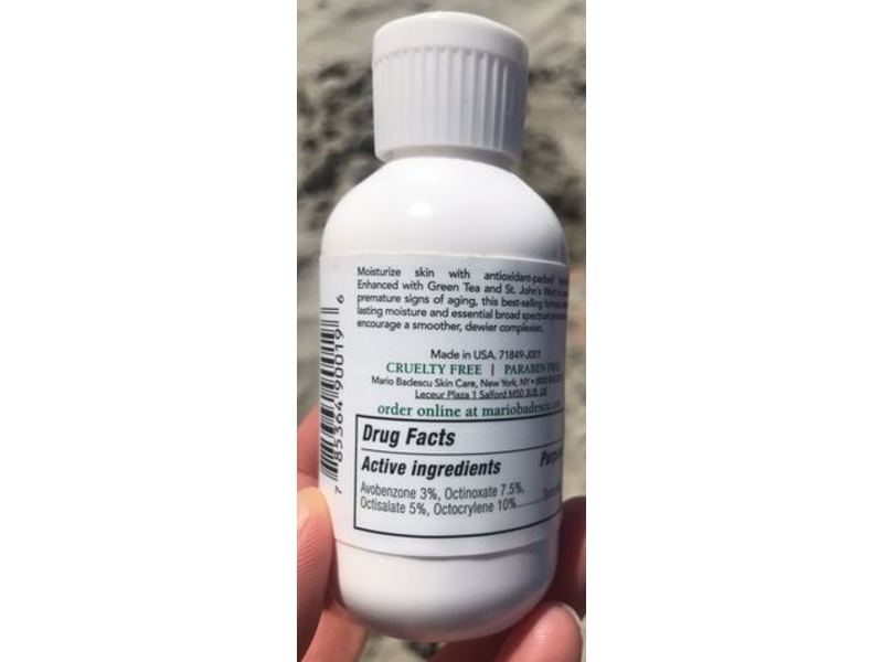 Mario Badescu Oil Free Moisturizer, SPF 30, 2 fl oz/59 ml