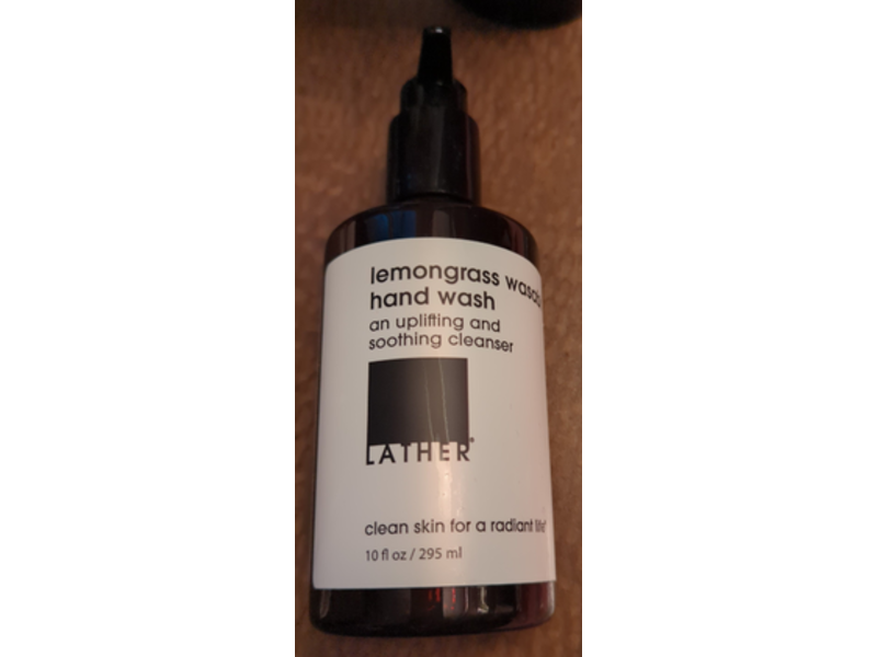 Lather Hand Soap, Lemongrass Wasabi, 10 fl oz/295 mL