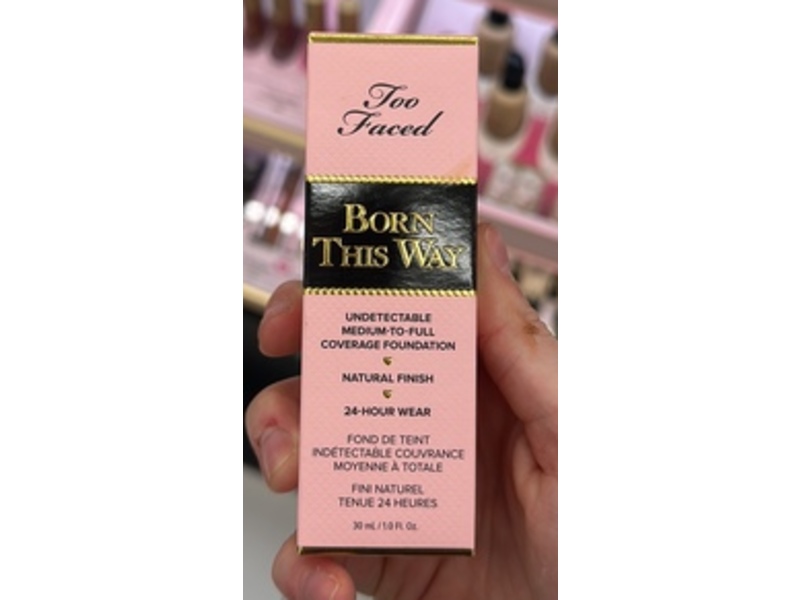 Too Faced Born This Way Foundation, 11 Golden Beige, 1.0 fl oz/30 mL