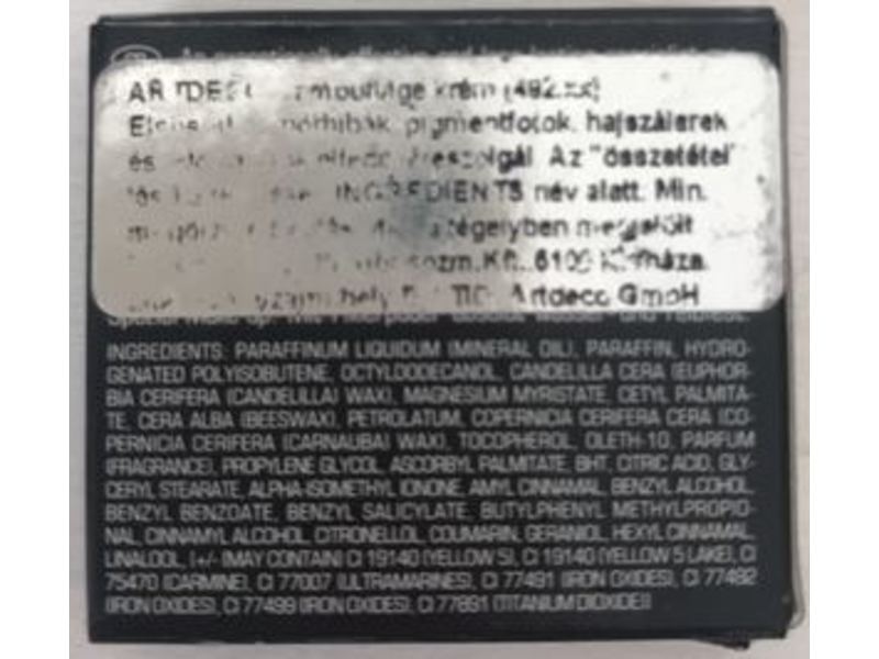 Artdeco Camouflage Cream Concealer, 15 Summer Apricot, 5 g