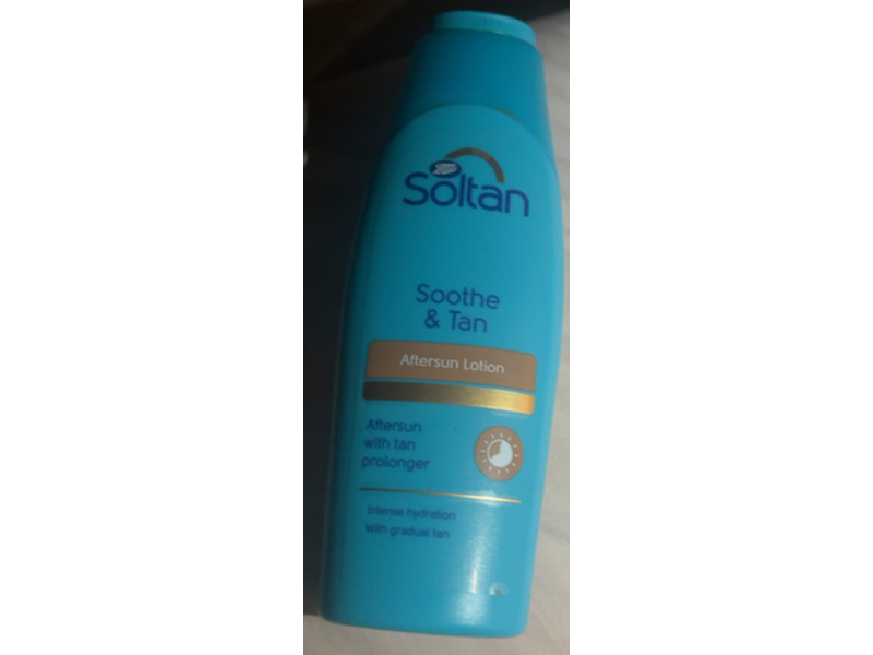 Soltan After Sun Lotion, Soothe & Tan, 6.7 fl oz/200 mL
