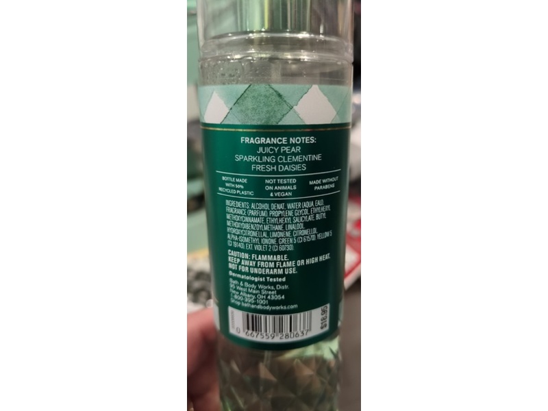 Bath & Body Works Fine Fragrance Mist, Gingham Fresh, 8 oz/236 mL