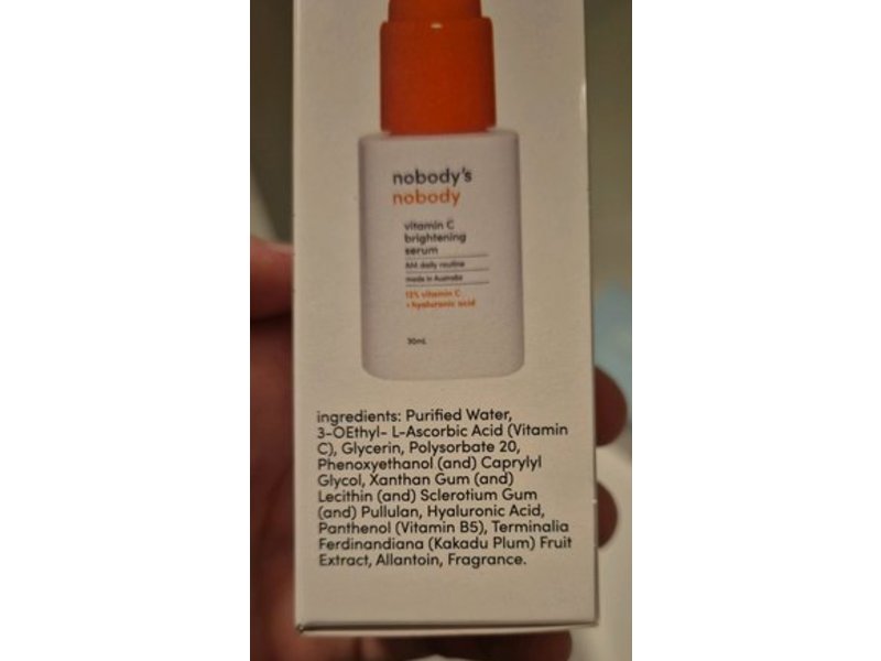 Nobody's Nobody Vitamin C Brightening Serum, 30 mL