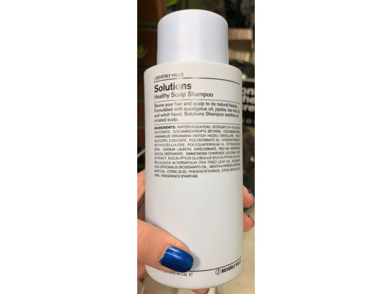 J Beverly Hills Solutions Healthy Scalp Shampoo, 12 fl oz/340 mL