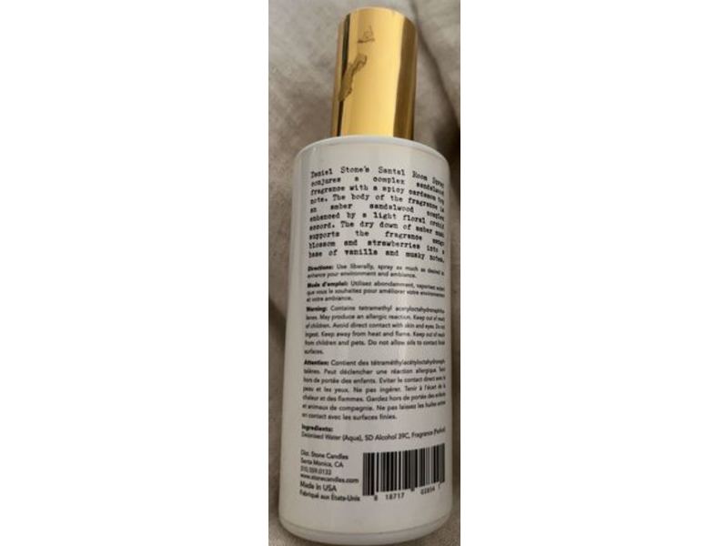 Daniel Stone Perfume Room Spray, 001 Santal Noir, 5 fl oz/147 mL