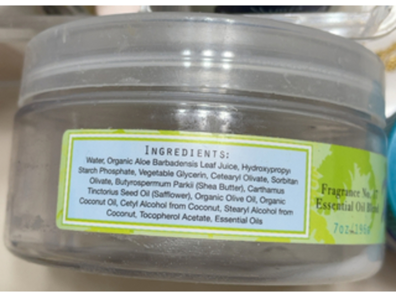 Chandler Farm Luxury Organic Body Care, Lavender, 7 oz/196 g