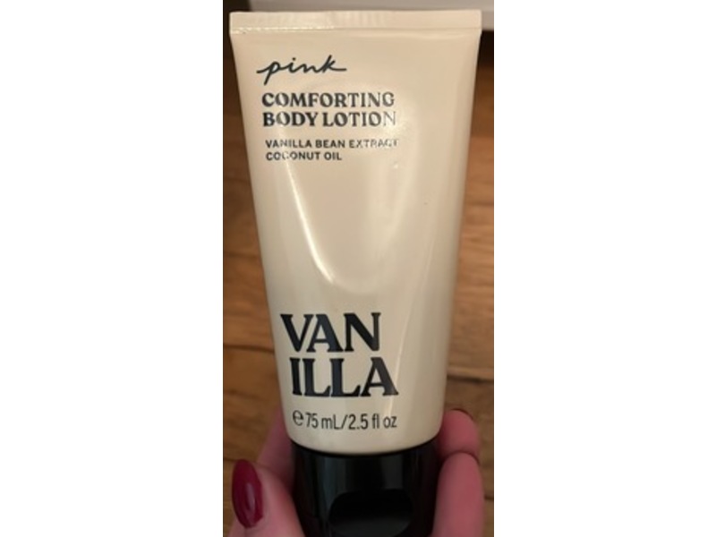 Victoria's Secret Pink Comforting Body Lotion, Vanilla, 2.5 fl oz/75 mL
