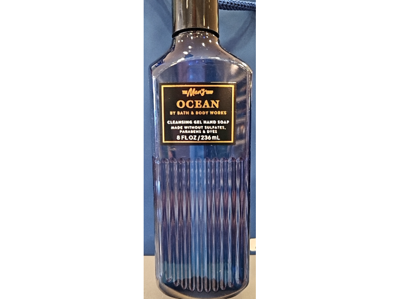 Bath & Body Work Cleansing Gel Hand Soap, Ocean, 8 fl oz/236 mL