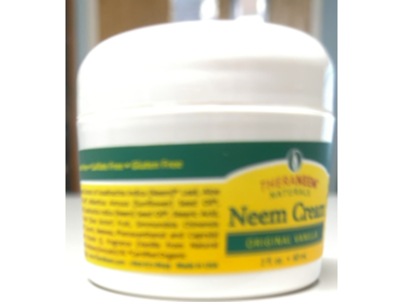 TheraNeem Naturals Neem Cream, Vanilla, 2 fl oz/60 mL