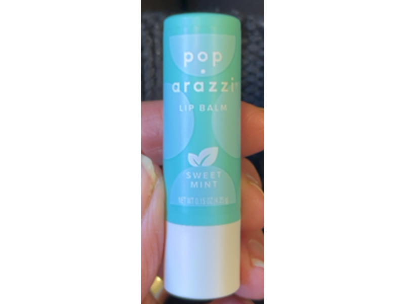 Pop.arazzi Lip Balm, Sweet Mint, 0.15 oz/4.25 g
