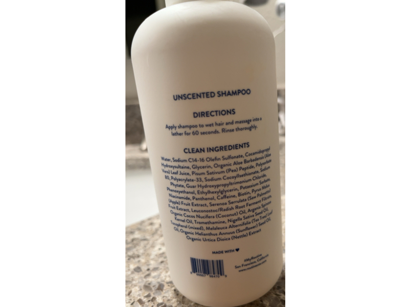 Routine Wellness Shampoo, Unscented, 14 oz/414 mL