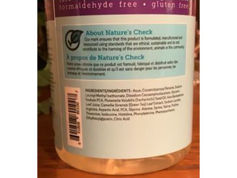 EarthSafe Hair Shampoo, Unscented, 400 mL