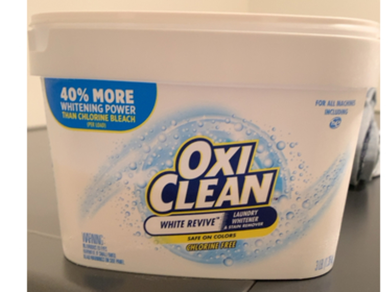 OxiClean White Revive Laundry Whitener & Stain Remover, 48 oz/1.36 k