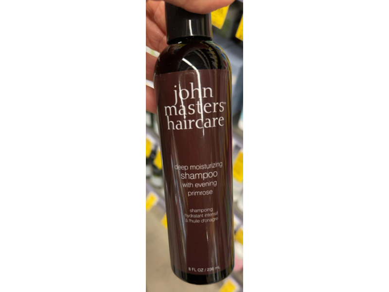 John Masters Haircare Deep Moisturizing Shampoo, Evening Primrose, 8 fl oz/236 mL