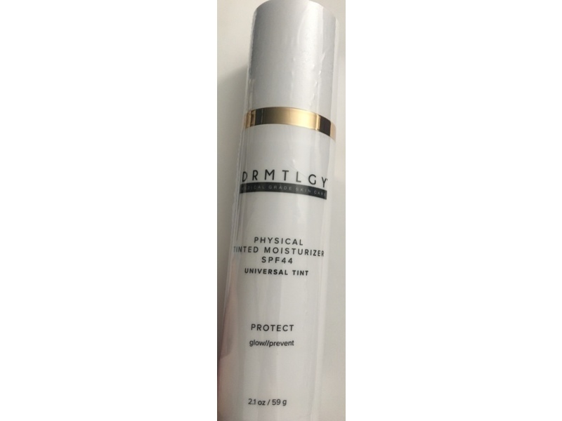 DRMTLGY Physical Tinted Moisturizer, SPF 44, Universal Tint, 2.1 oz/59 g