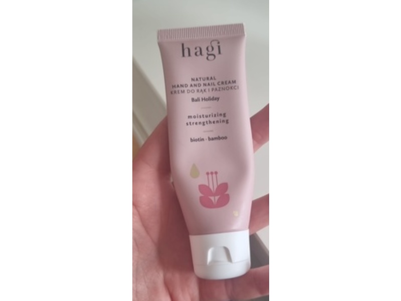 Hagi Natural Hand & Nail Cream, Bali Holiday, 50 mL