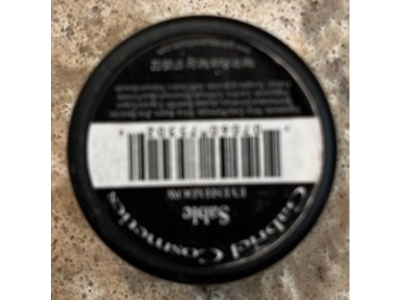 Gabriel Cosmetics Eyeshadow, Sable, 0.07 oz