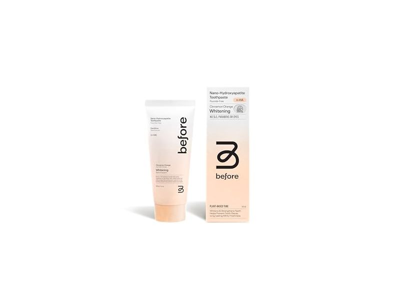Before Nano Hydroxyapatite Toothpaste, Cinnamon Orange, 4.4 oz