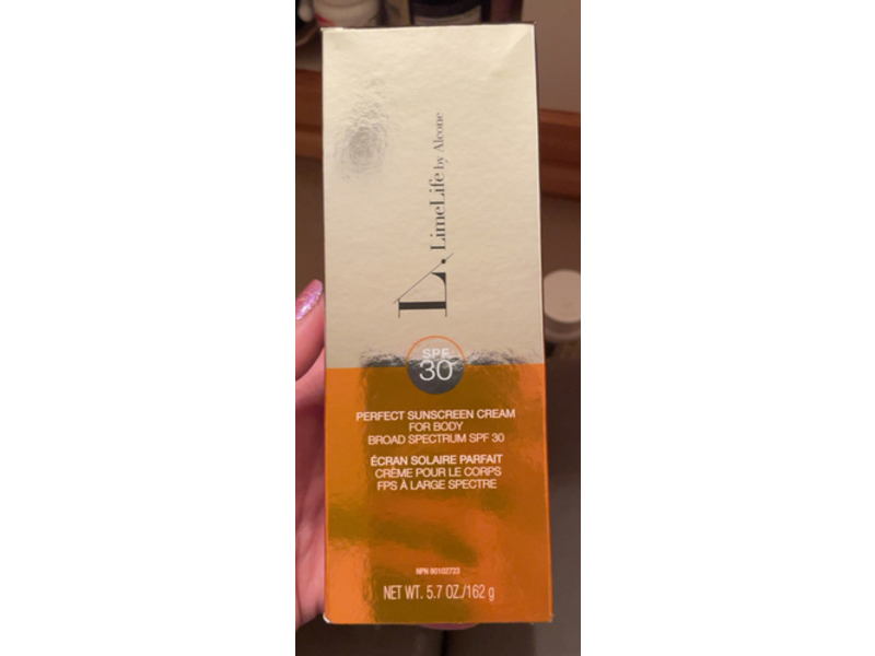 Lime Life By Alcone Perfect Body Sunscreen Cream, SPF 30, 5.7 oz/162 g