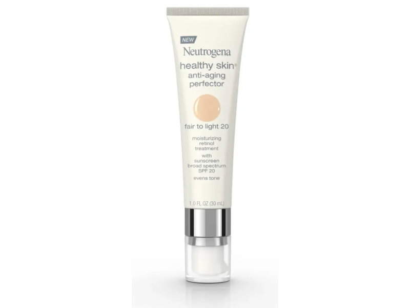 Neutrogena Healthy Skin Anti-Aging Perfector, SPF 20, Fair To Light 20, 1.0 fl oz/30 mL
