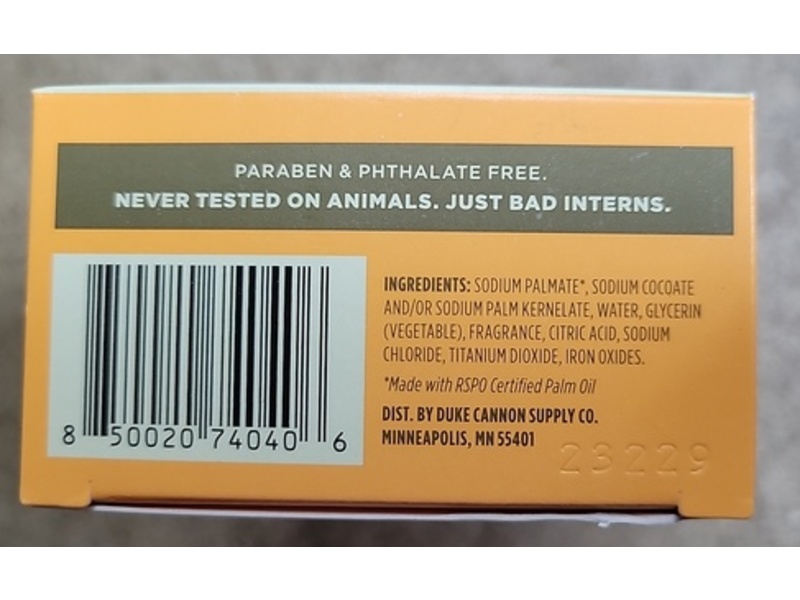 Duke Cannon Supply Co Big Ass Brick Soap, Bay Rum, 10 oz