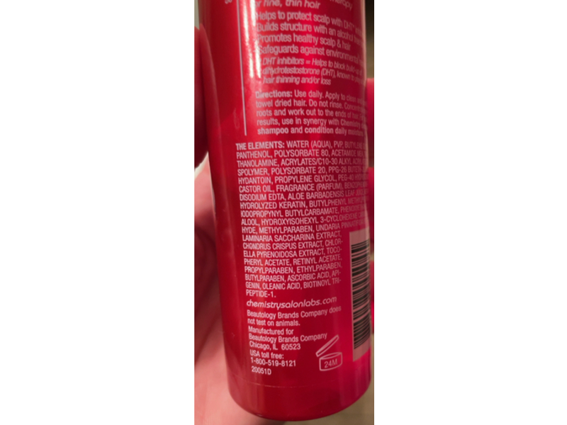 Chemistry Thick Thinning Hair Therapy, 5 fl oz/148 mL