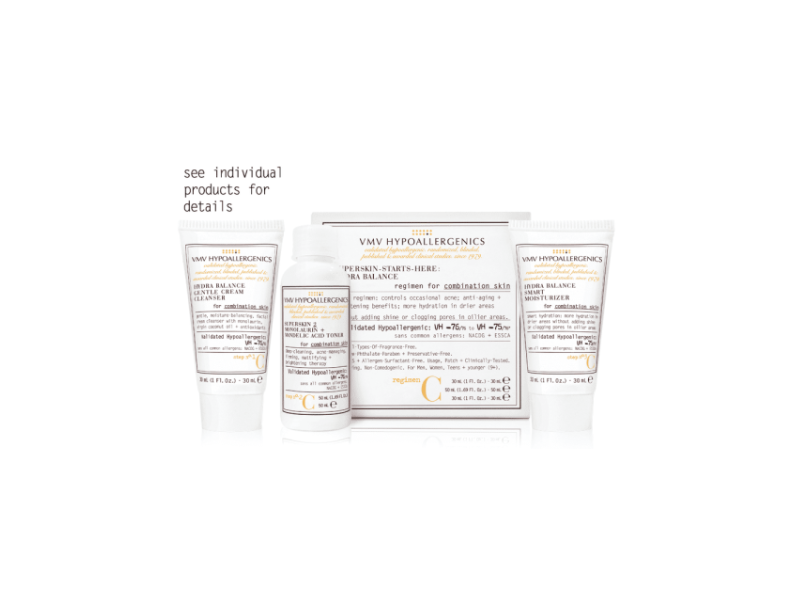 VMV Hypoallergenics Superskin Starts-Here-Set for Combination Skin Kit ...