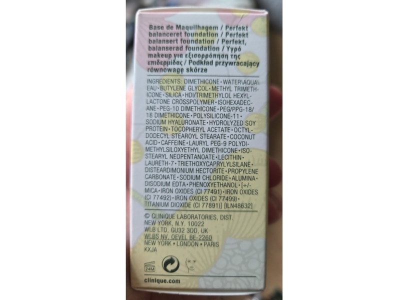 Clinique Superbalanced Makeup, WN 19 Beige Chiffon, 1 fl oz/30 mL