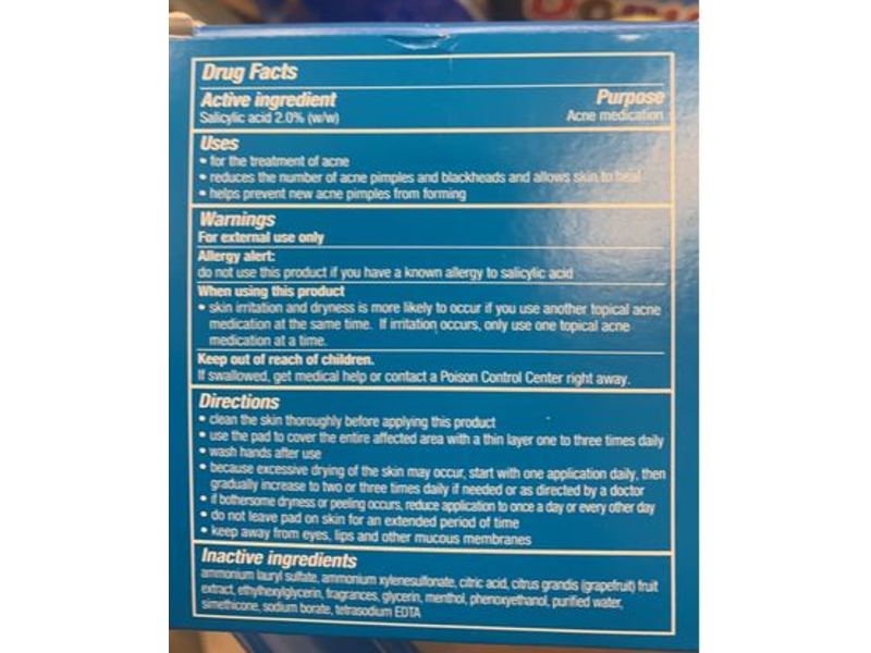 Stridex XL Face & Body Pads, 90 Count