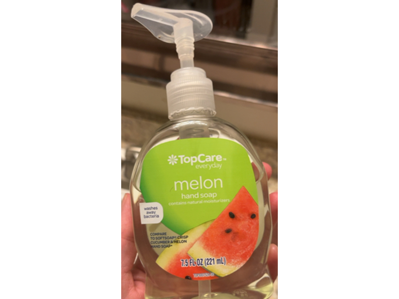 Top Care Everyday Hand Soap, Cucumber & Melon, 7.5 fl oz/221 mL