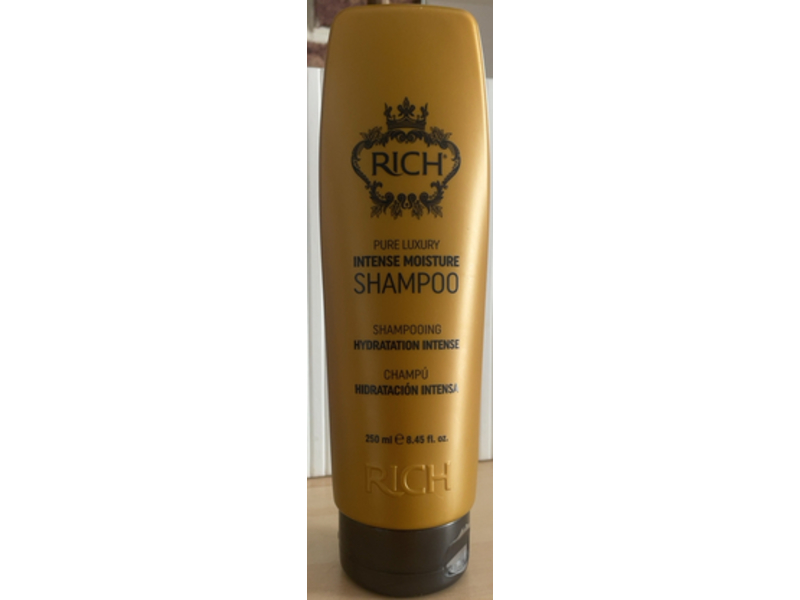 RICH Pure Luxury Intense Moisture Shampoo, 8.45 fl oz/250 mL