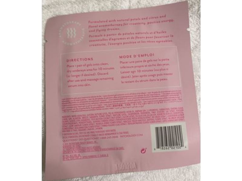 Patchology Moodpatch Happy Place Eye Gels, 1 Count