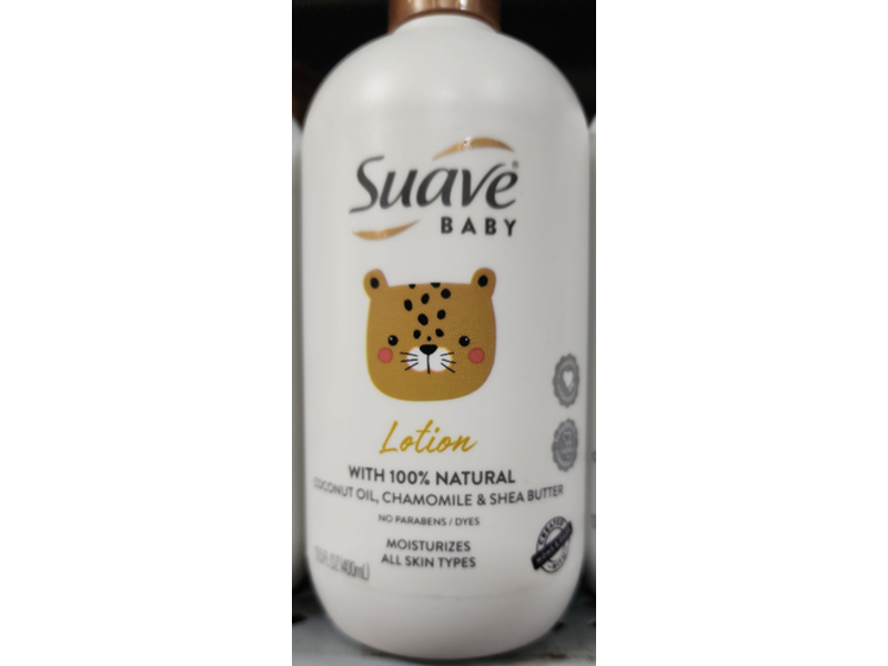 Suave Baby Lotion, Coconut Oil, Chamomile & Shea Butter, 13.5 fl oz/400 mL