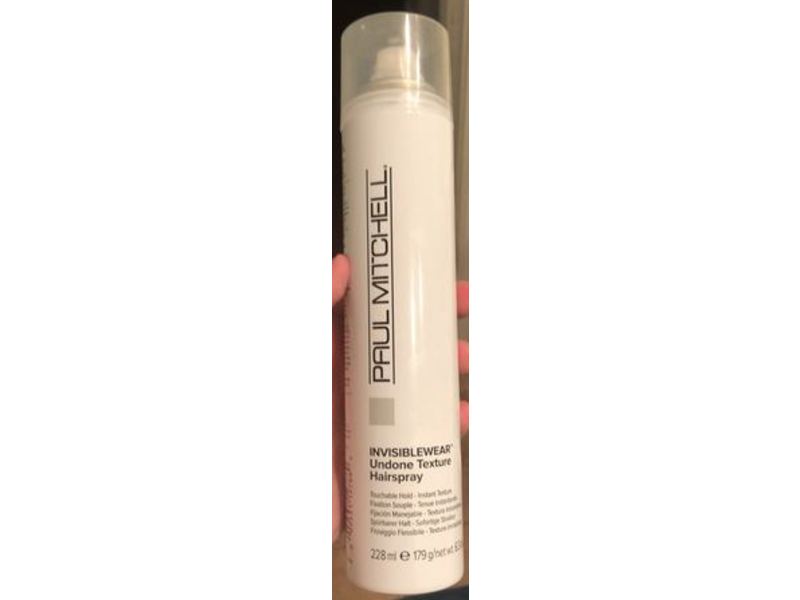Paul Mitchell Invisiblewear Undone Texture Hairspray, 6.3 oz/228 mL