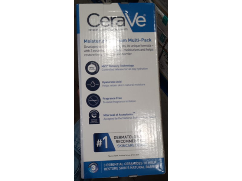 Cerave Moisturizing Cream Multi-Pack, Normal To Dry Skin, 32 oz