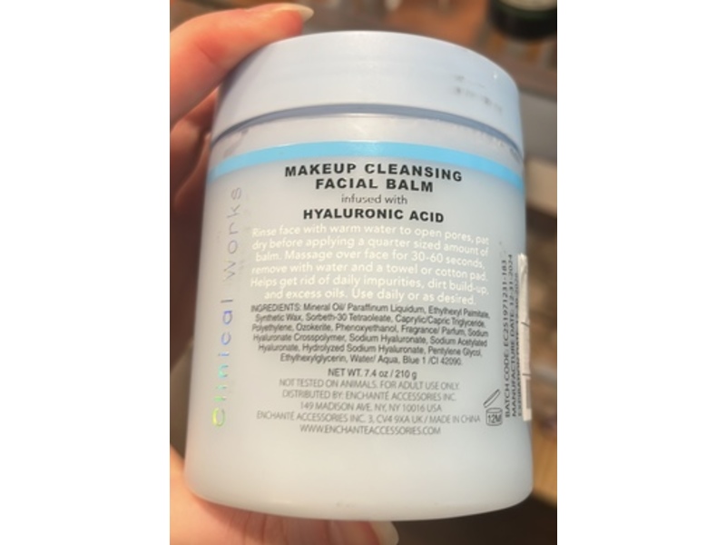 Clinical Works Nourishing Makeup Cleansing Facial Balm, 7.4 oz/210 g