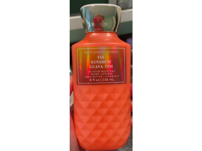 Bath & Body Works Fiji Sunshine Guava-Tini Body Lotion, Shea Butter, 8 fl oz/236 mL