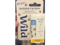 Wild Refillable Lip Balm & Refill, Manuka Honey, 0.15 oz/4.5 g - thumbnail 2